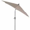 SIENA GARDEN Avio Avio Mittelstockschirm Anthrazit/taupe Ø 250cm
