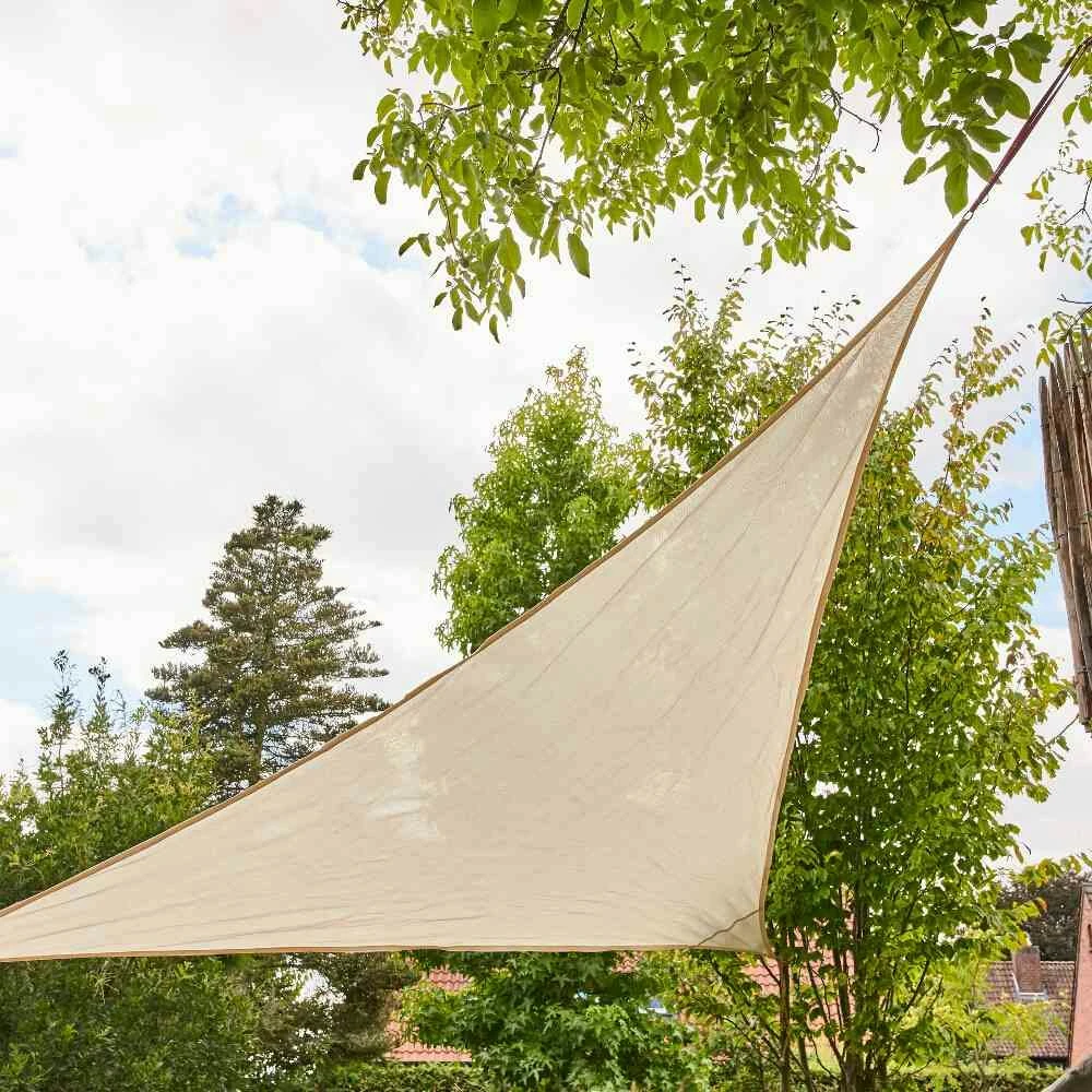 SIENA GARDEN Solino Sonnensegel Sand 360x360 Cm 7 SIENA GARDEN Solino Sonnensegel Sand 360x360 Cm – Bild 7