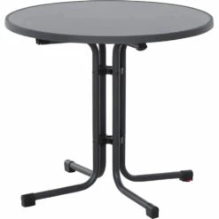 Paco Klapptisch Ø 80 Cm Matt Anthrazit