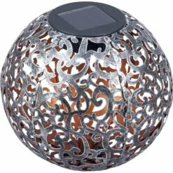 SIENA GARDEN Solarkugel Ornament Solarkugel Ornament, Gold