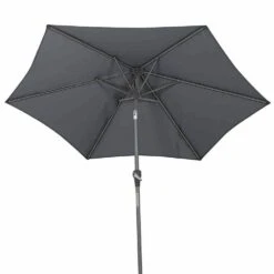 SIENA GARDEN Avio Avio Mittelstockschirm Anthrazit/anthrazit Ø 250cm, Gestell Alu Anthrazit, -Siena Garden 0eaa7b61 d3c5 464d b129 a3b67c8f81b9