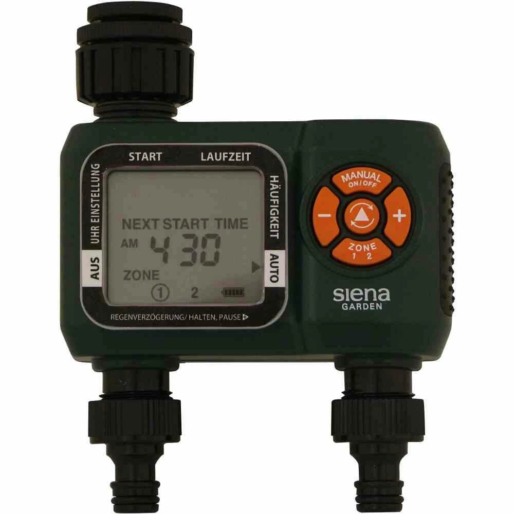 SIENA GARDEN Bewässerungscomputer 2-Zonen Bewässerungscomputer Für 2-Zonen 1 SIENA GARDEN Bewässerungscomputer 2-Zonen Bewässerungscomputer Für 2-Zonen