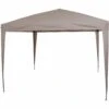 SIENA GARDEN Starter Starter Pavillon 300x300 Cm, Taupe