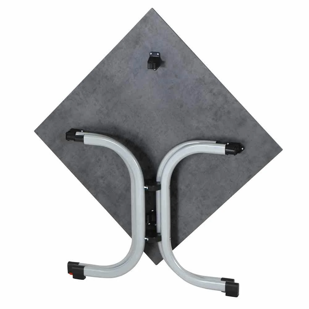 SIENA GARDEN Sola Sola Klapptisch 80x80 Cm, Silber 6 SIENA GARDEN Sola Sola Klapptisch 80x80 Cm, Silber – Bild 6