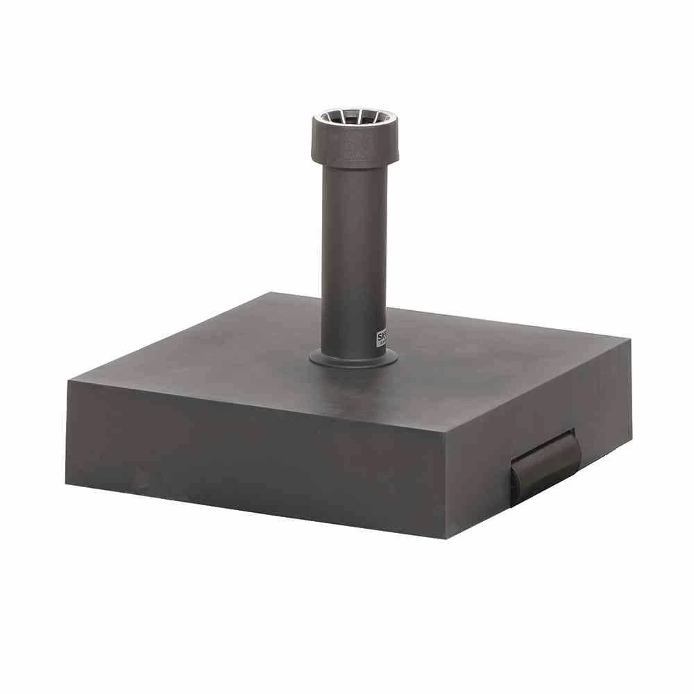 SIENA GARDEN 45 Kg Kunststoff Befüllbar Schirmständer 45 Kg Eckig, Anthrazit 5 SIENA GARDEN 45 Kg Kunststoff Befüllbar Schirmständer 45 Kg Eckig, Anthrazit – Bild 5