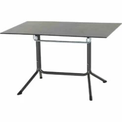 SIENA GARDEN Sola Gastrotisch 120x80 Cm, Anthrazit 01813559