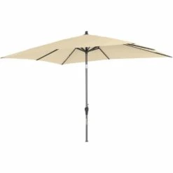 SIENA GARDEN Avio Avio Mittelstockschirm Anthrazit/ecru 300x200cm