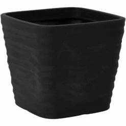 Pflanzgefäß ECO MADRID Q 48 Schw.
