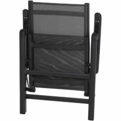 SIENA GARDEN Solana Solana Klappsessel Matt Anthrazit / Silber-schwarz -Siena Garden 2d7ba5e5 7816 46b6 a63d fb23a572a3c4