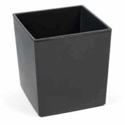 SIENA GARDEN Brest Pflanzgefäß Brest, Anthrazit Hochglanzoptik, 30x30x31 Cm -Siena Garden 35ac23e1 639f 45d1 8532 592c76c46c6d 1