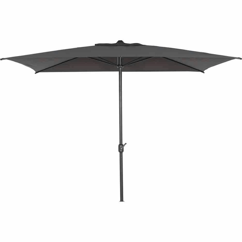 SIENA GARDEN Isa Isa Mittelstockschirm Anthrazit/anthrazit Ø300 Cm 3 SIENA GARDEN Isa Isa Mittelstockschirm Anthrazit/anthrazit Ø300 Cm – Bild 3