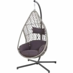 SIENA GARDEN Salerno Salerno Nest, Schwarz / Natur -Siena Garden 468e8da2 614a 42e0 b5fd e317fb58d6bd 2