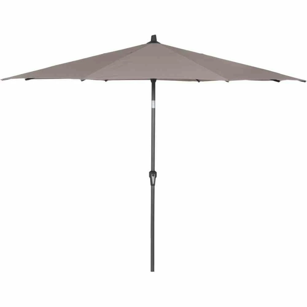 SIENA GARDEN Avio Avio Mittelstockschirm Anthrazit/taupe Ø 300cm 1 SIENA GARDEN Avio Avio Mittelstockschirm Anthrazit/taupe Ø 300cm