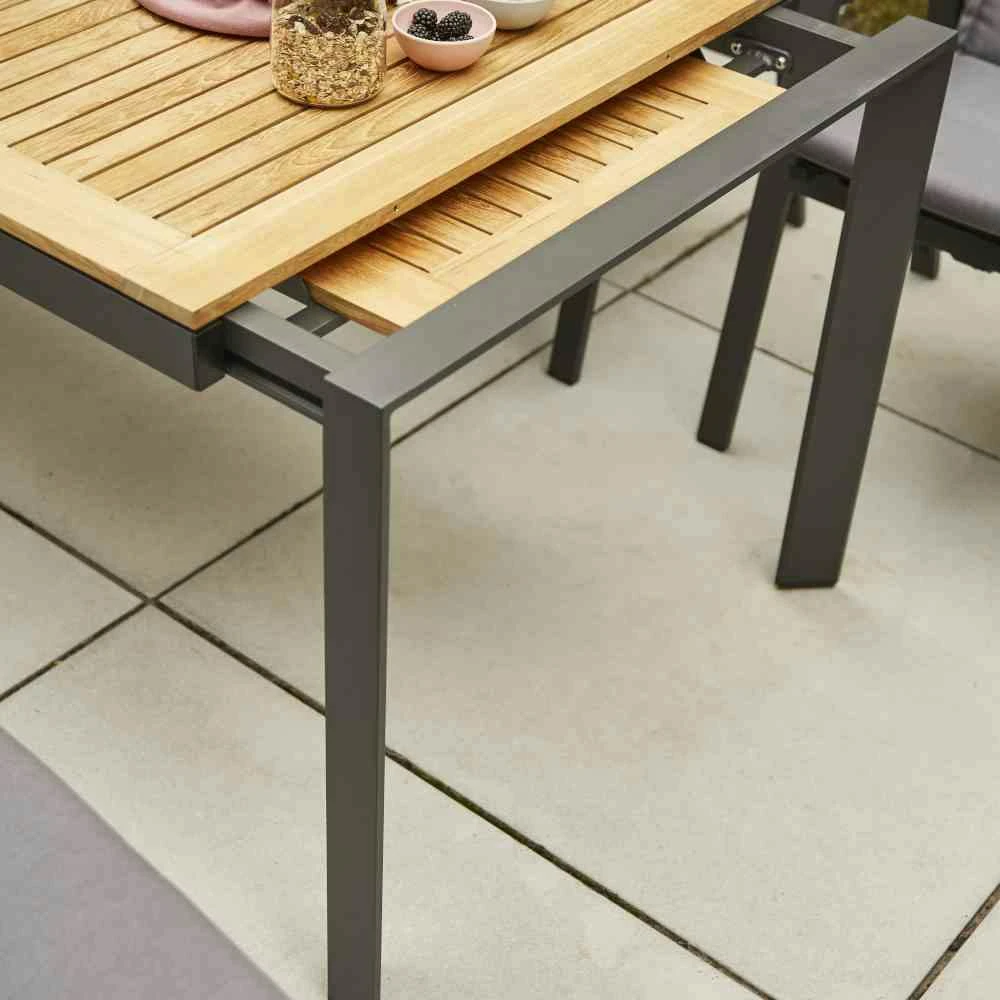 SIENA GARDEN Zurigo Auszietisch 180/240x90cm M29415 6 SIENA GARDEN Zurigo Auszietisch 180/240x90cm M29415 – Bild 6