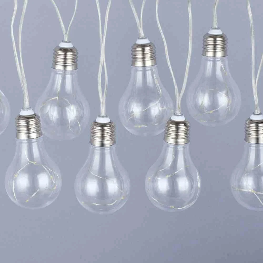 SIENA GARDEN Lichterkette Bulb Solar-Lichterkette Bulb, Bunt 2 SIENA GARDEN Lichterkette Bulb Solar-Lichterkette Bulb, Bunt – Bild 2