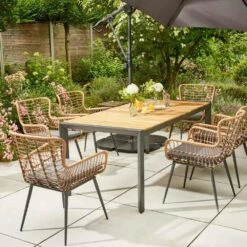 SIENA GARDEN Zamora SET + Zurigo 7tlg. -Siena Garden 523f8ded d31d 4a34 9446 0bd1311117aa