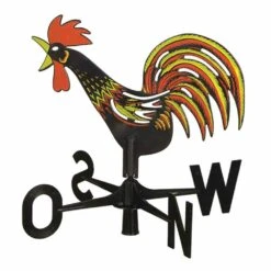 SIENA GARDEN Wetterhahn Wetterhahn Aus Kunststoff Bunt Bedruckt