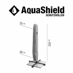 SIENA GARDEN AquaShield AquaShield Ampelschirmhülle 55/60xH250 Cm -Siena Garden 5788e85d 33e2 4c41 a926 e1ffb786740c