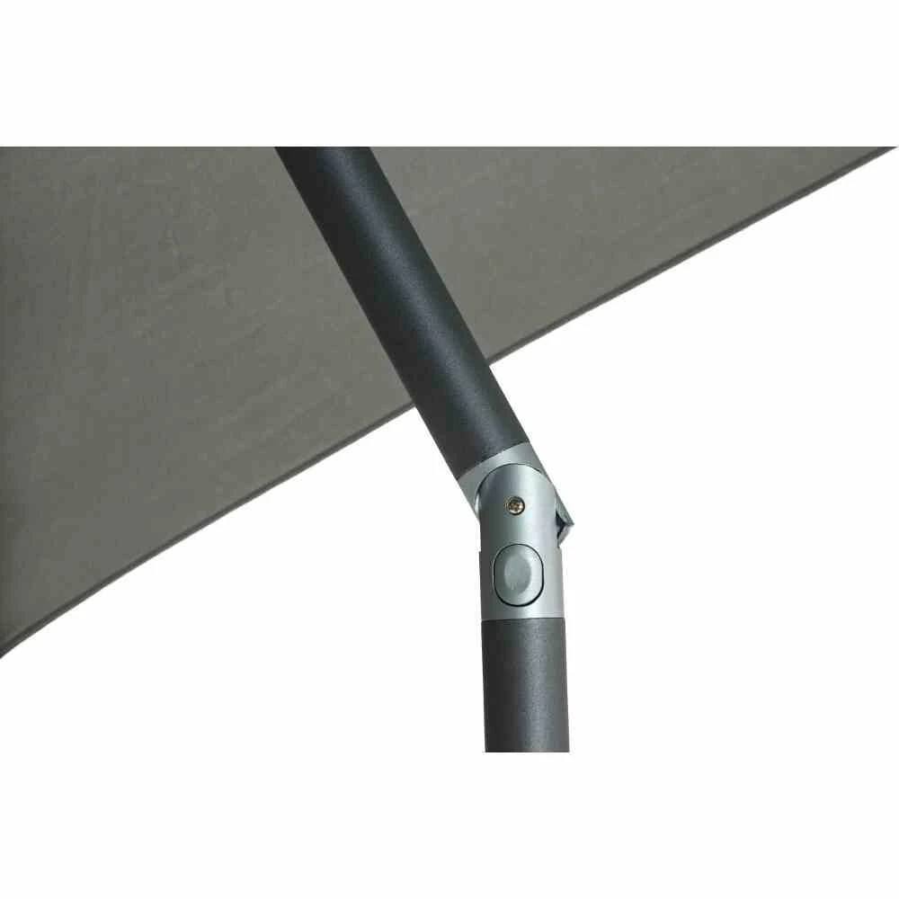 SIENA GARDEN Avio Avio Mittelstockschirm Anthrazit/olive 250x200cm 6 SIENA GARDEN Avio Avio Mittelstockschirm Anthrazit/olive 250x200cm – Bild 6