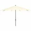 SIENA GARDEN Avio Avio Mittelstockschirm Anthrazit/ecru Ø 350cm