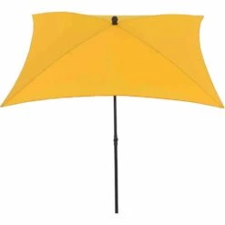 SIENA GARDEN City Mittelstockschirm Anthrazit/gelb 180x180cm M32091 -Siena Garden 5f87133f b5af 440f 931e dc727ab1134e