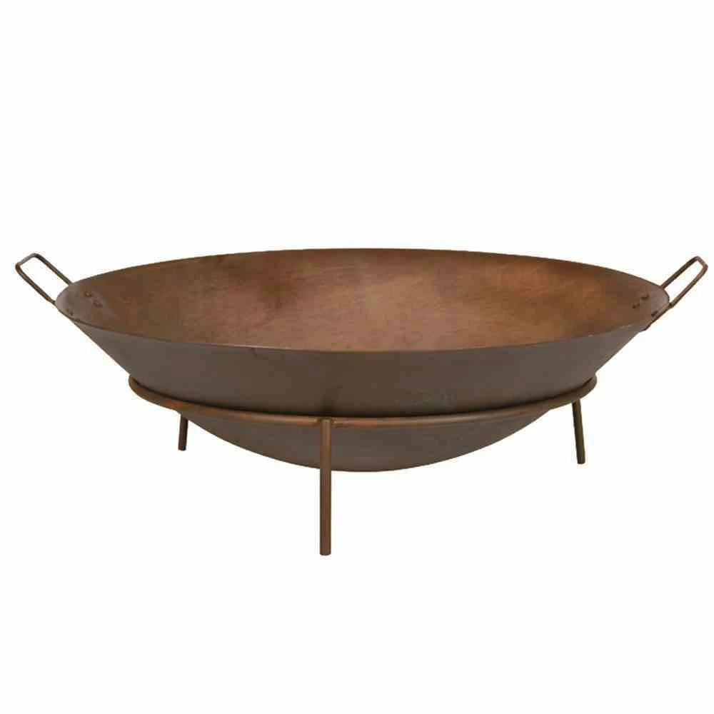 SIENA GARDEN Rusty Feuerschale Rusty Ø 61 Cm Gusseisen Rostbraun 3 SIENA GARDEN Rusty Feuerschale Rusty Ø 61 Cm Gusseisen Rostbraun – Bild 3