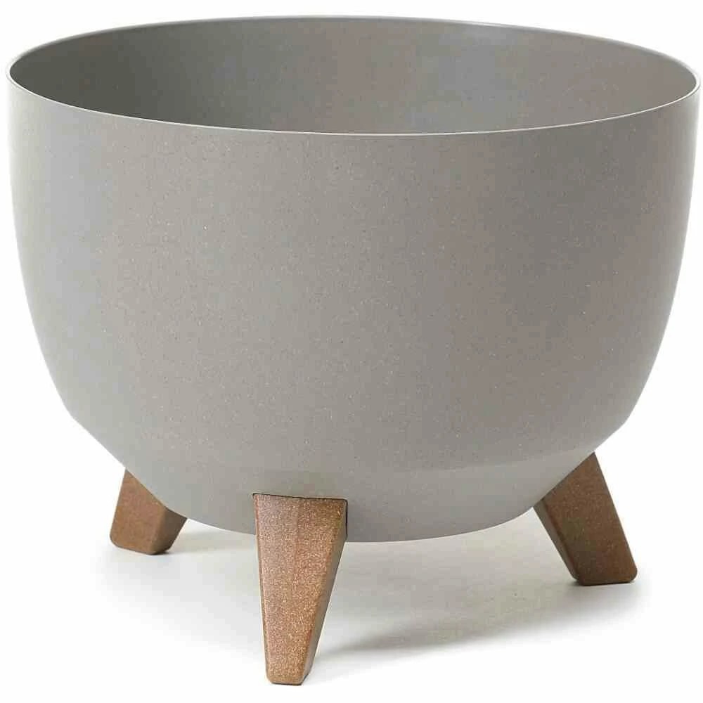 SIENA GARDEN ECO Gefäß OSLO Grau 47 Cm M82587 2 SIENA GARDEN ECO Gefäß OSLO Grau 47 Cm M82587 – Bild 2