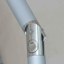 SIENA GARDEN Alu-Push Pro Push Pro Mittelstockschirm Silber/natur Ø 300cm -Siena Garden 6b51f391 872e 4102 b96e 30e81c10d24f