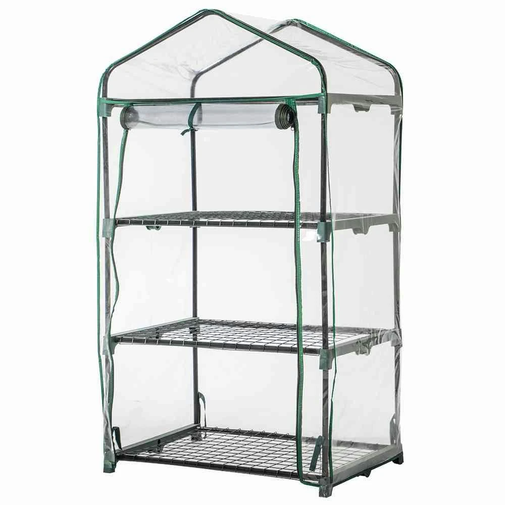SIENA GARDEN Gewächshaus Gewächshaus 3 Etagen, Maße: 126x70x50cm, Farbe: Grün 1 SIENA GARDEN Gewächshaus Gewächshaus 3 Etagen, Maße: 126x70x50cm, Farbe: Grün