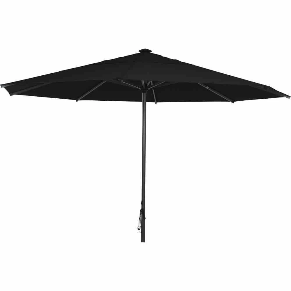 SIENA GARDEN Gastro Mittelstockschirm Anthrazit/grün Ø 400 Cm 07140301 2 SIENA GARDEN Gastro Mittelstockschirm Anthrazit/grün Ø 400 Cm 07140301 – Bild 2