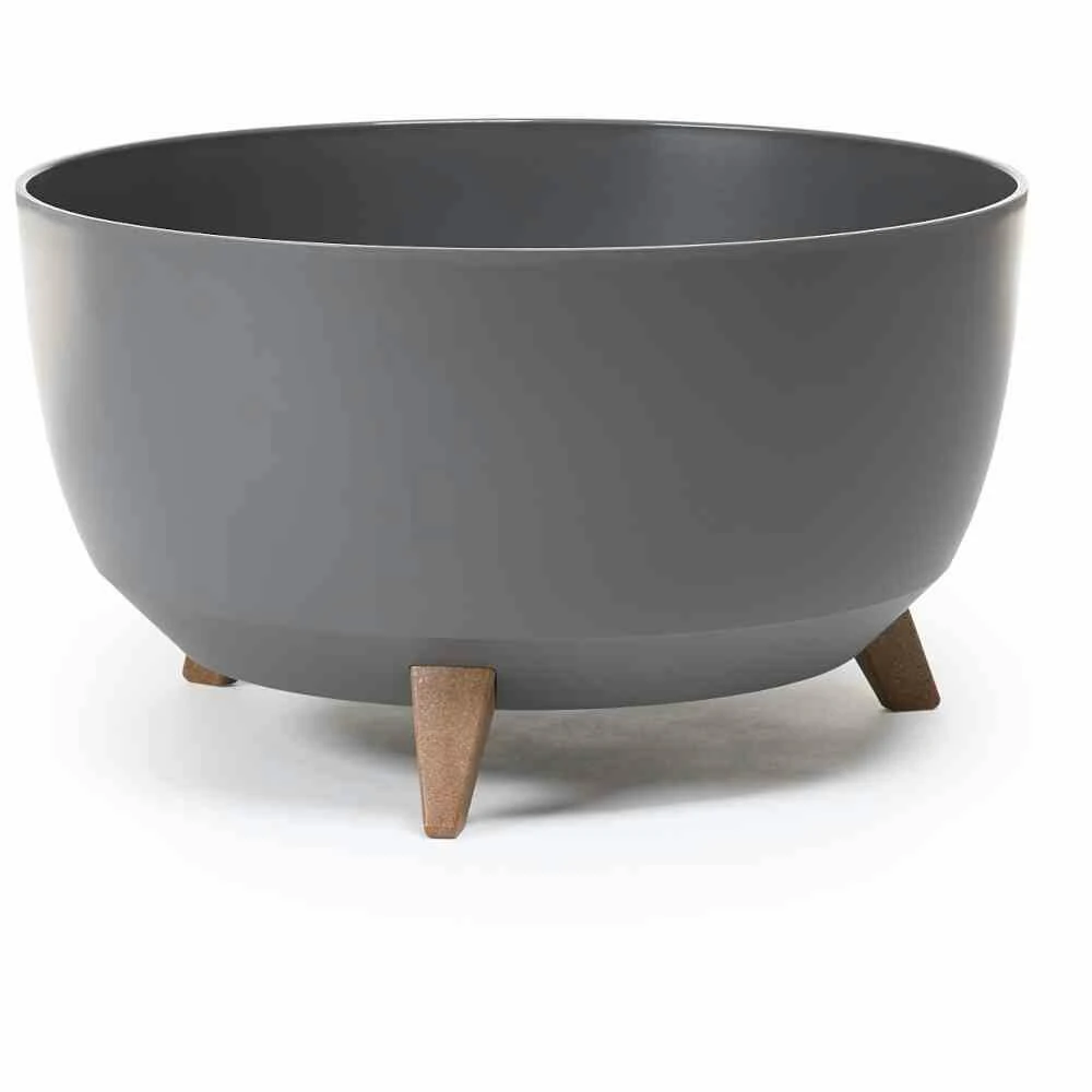 SIENA GARDEN Pflanzgefäß OSLO Anthrazit 40 Cm M82580 2 SIENA GARDEN Pflanzgefäß OSLO Anthrazit 40 Cm M82580 – Bild 2