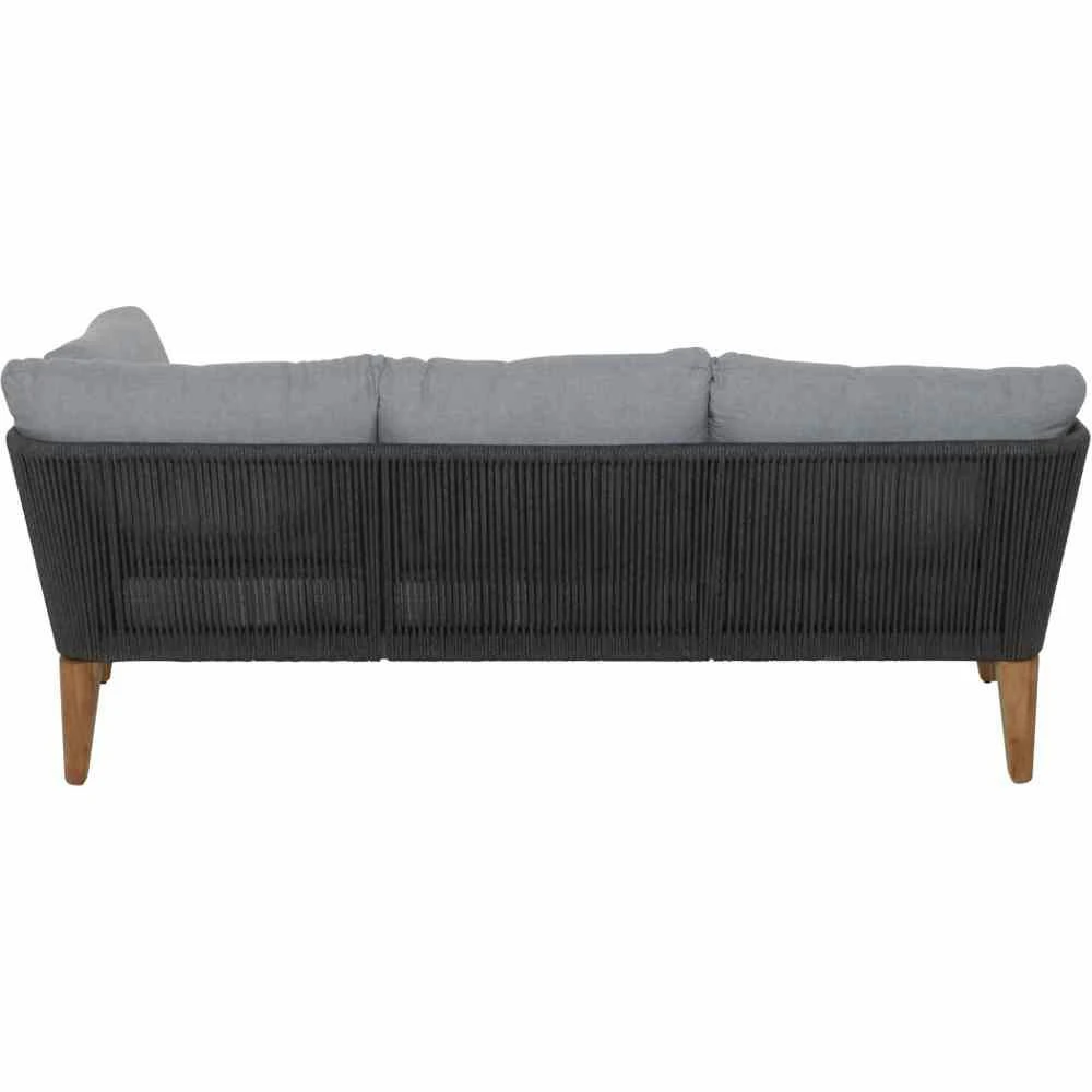 SIENA GARDEN Parma Parma Set 4-teilig, Teakholz FSC / Rope Grau 7 SIENA GARDEN Parma Parma Set 4-teilig, Teakholz FSC / Rope Grau – Bild 7