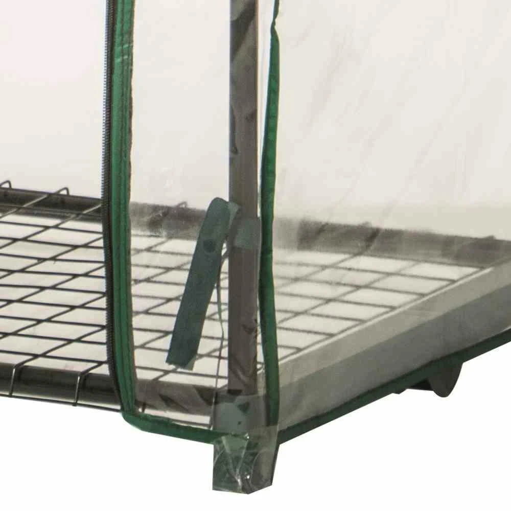 SIENA GARDEN Gewächshaus Gewächshaus 3 Etagen, Maße: 126x70x50cm, Farbe: Grün 6 SIENA GARDEN Gewächshaus Gewächshaus 3 Etagen, Maße: 126x70x50cm, Farbe: Grün – Bild 6