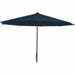 SIENA GARDEN Gastro Mittelstockschirm Anthrazit/blau Ø 400 Cm 07140305