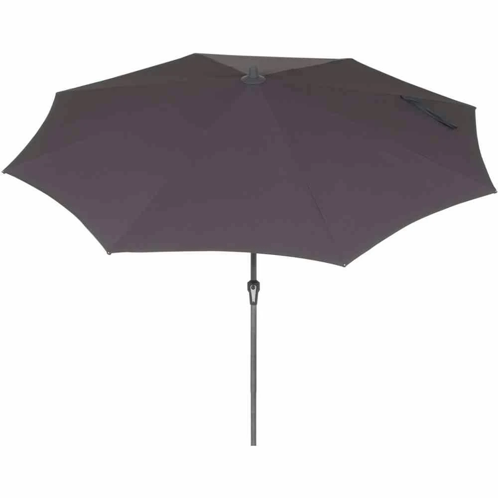 SIENA GARDEN Avio Avio Mittelstockschirm Anthrazit/taupe Ø 300cm 5 SIENA GARDEN Avio Avio Mittelstockschirm Anthrazit/taupe Ø 300cm – Bild 5