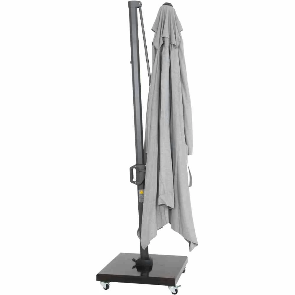 SIENA GARDEN Cirrus Cirrus Ampelschirm Anthrazit/grau Meliert 300x400cm 6 SIENA GARDEN Cirrus Cirrus Ampelschirm Anthrazit/grau Meliert 300x400cm – Bild 6