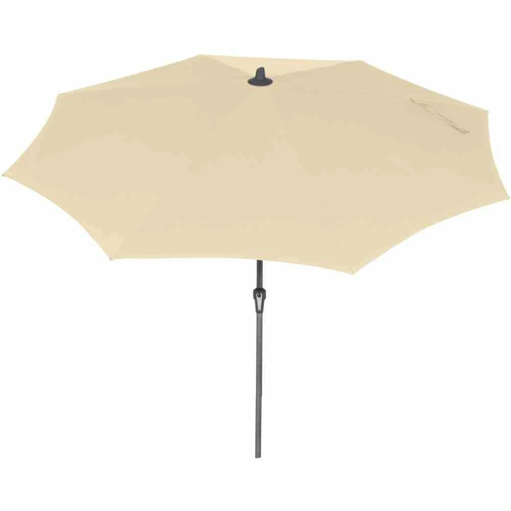 SIENA GARDEN Avio Avio Mittelstockschirm Anthrazit/stone Ø 300cm 3 SIENA GARDEN Avio Avio Mittelstockschirm Anthrazit/stone Ø 300cm – Bild 3