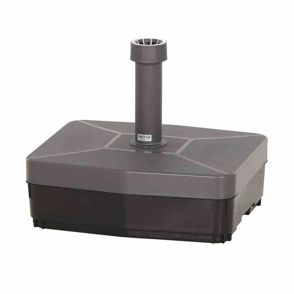 SIENA GARDEN 25 Kg Kunststoff Befüllbar Schirmständer Fill Foot 25kg, Weiß 3 SIENA GARDEN 25 Kg Kunststoff Befüllbar Schirmständer Fill Foot 25kg, Weiß – Bild 3