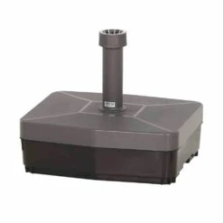SIENA GARDEN 45 Kg Kunststoff Befüllbar Schirmständer 45 Kg Eckig, Anthrazit