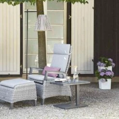 SIENA GARDEN Biron Pflanzgefäß Biron, Weiß Rillenoptik, 40x40x41,5 Cm -Siena Garden 7fb0ff6c c6fb 48f8 9a58 aeffec6d754a