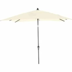 SIENA GARDEN Avio Avio Mittelstockschirm Anthrazit/ecru 250x250cm