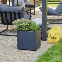 ECO Pflanzkasten Faro Anthrazit 40 Cm -Siena Garden 91bb40a1 3b72 40c6 90b5 6e401e02115d