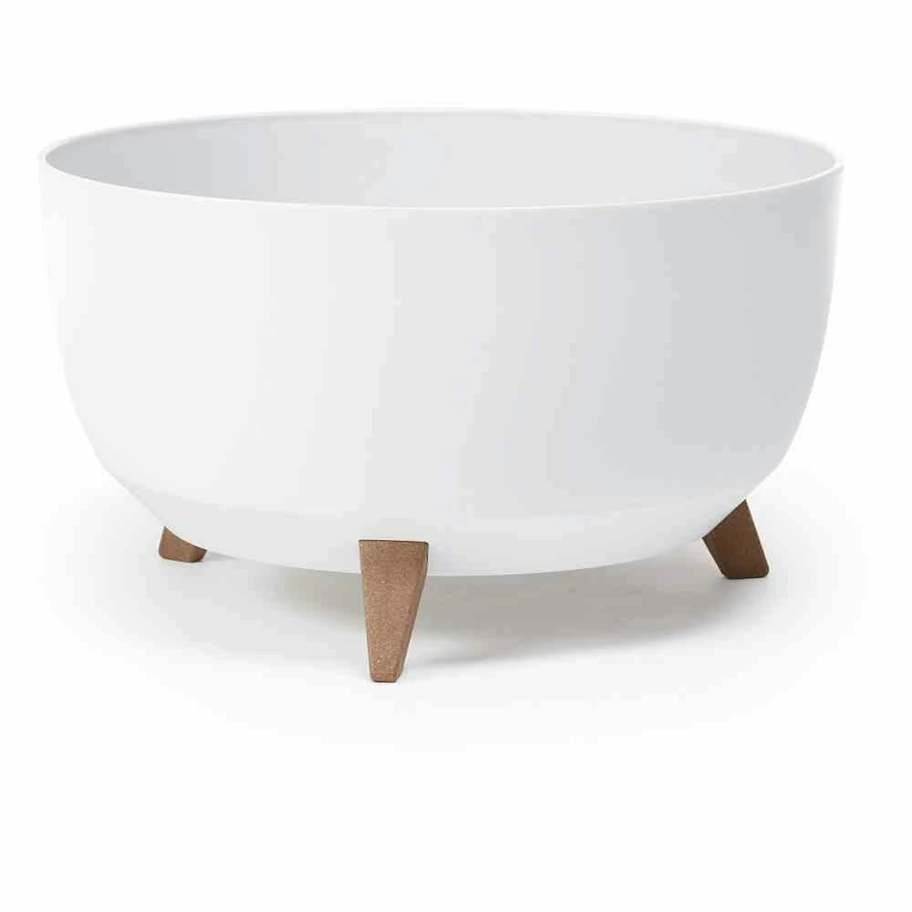 SIENA GARDEN Pflanzgefäß LILLE, Weiß Hochglanzoptik, Ø 25 X 46,5 Cm 53605 4 SIENA GARDEN Pflanzgefäß LILLE, Weiß Hochglanzoptik, Ø 25 X 46,5 Cm 53605 – Bild 4