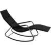 Schaukelliege Aliano, Black Mit Kissen