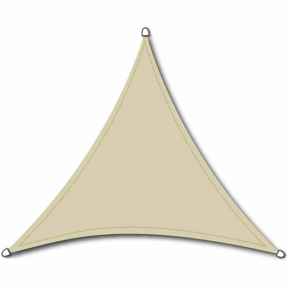 SIENA GARDEN Solino Sonnensegel Sand 360x360x360 Cm 3 SIENA GARDEN Solino Sonnensegel Sand 360x360x360 Cm – Bild 3