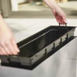 SIENA GARDEN Pflanzgefäß PAVIE, Graphit Rattanoptik, 56 X 19 X 19,5 Cm 62550 -Siena Garden 9528858a 7cd6 47ed a694 6da5120ff51b