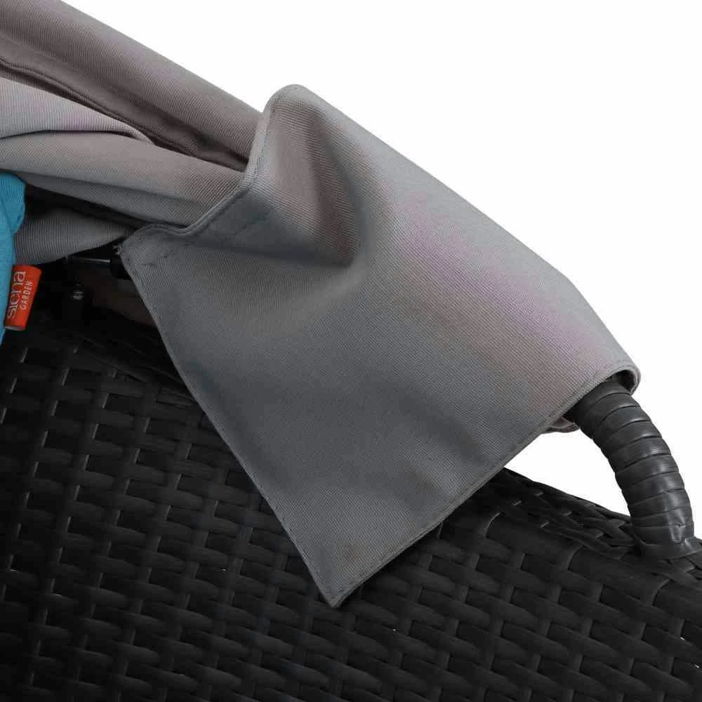 SIENA GARDEN Sofabett Hawaii, Titan 936798 7 SIENA GARDEN Sofabett Hawaii, Titan 936798 – Bild 7