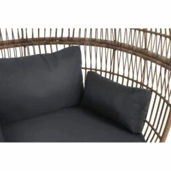 SIENA GARDEN Salerno Salerno Nest, Schwarz / Natur -Siena Garden a0e08097 a4bb 4f7a 96cf 6e30e5a6d1f6