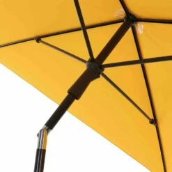 SIENA GARDEN City Mittelstockschirm Anthrazit/gelb 140x210cm M32090 -Siena Garden a298af6a da39 4aad 8674 6d35f95fb6ac