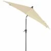 SIENA GARDEN Avio Avio Mittelstockschirm Anthrazit/ecru Ø 250cm